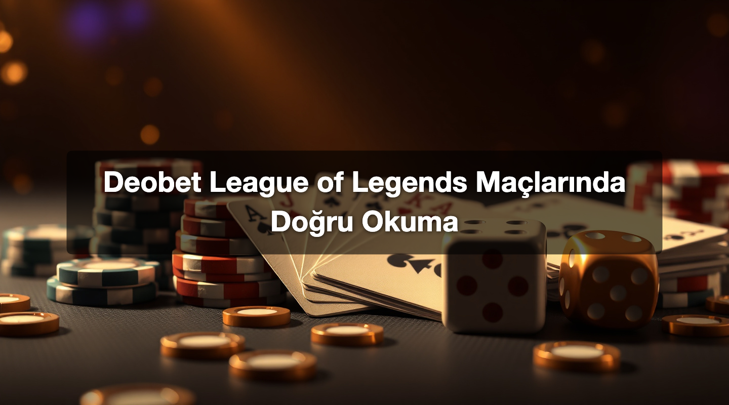 Deobet League of Legends Maçlarında Doğru Okuma